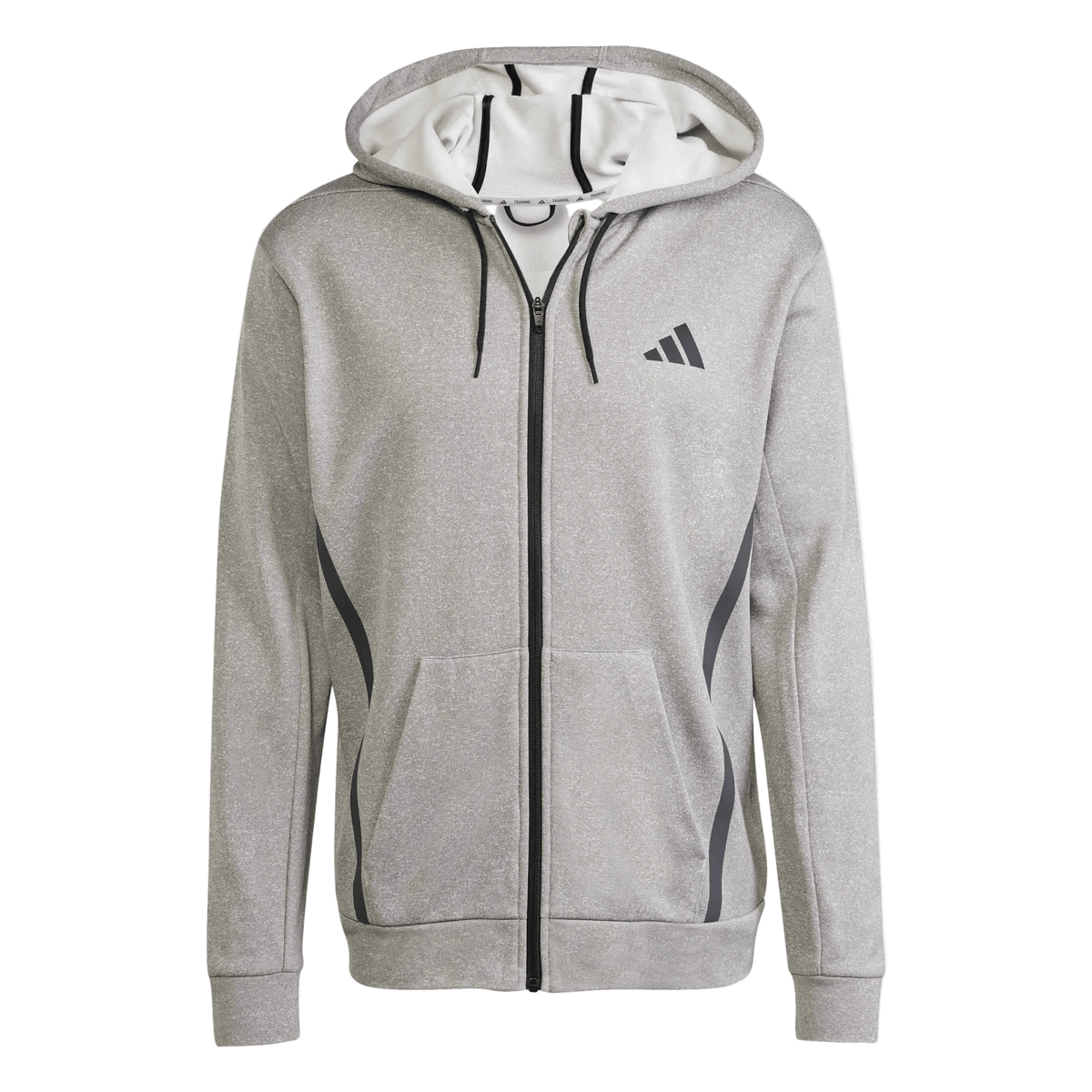 adidas Sweatshirts S / Medium Grey Heather adidas - Men's Game&Go Full-Zip Hooded Sweatshirt