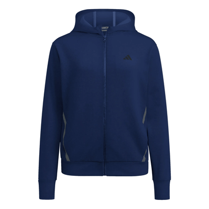 adidas Sweatshirts XS / Team Navy Blue adidas - Women's Game&Go Full-Zip Hooded Sweatshirt