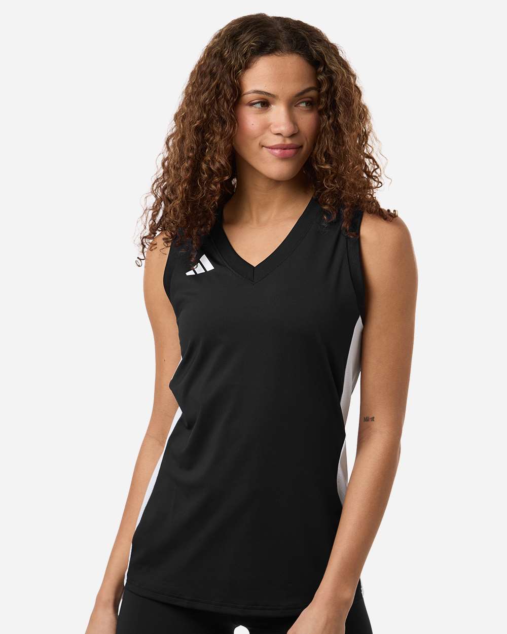 adidas T-Shirts adidas - Women's Quickset V-Neck Sleeveless Jersey