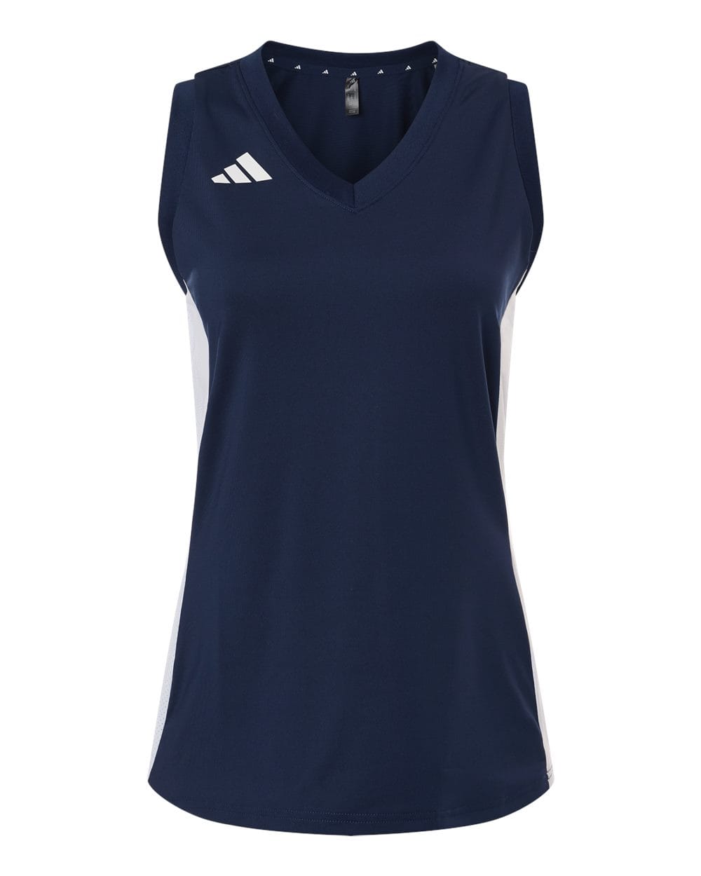 adidas T-Shirts XS / Team Navy Blue adidas - Women's Quickset V-Neck Sleeveless Jersey