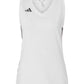 adidas T-Shirts XS / White adidas - Women's Quickset V-Neck Sleeveless Jersey
