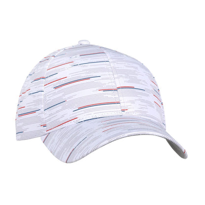Ahead Headwear Adjustable / White Grey Americana Ahead - The Streaker Performance Cap