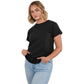American Giant T-shirts XS / Black American Giant - Women's Cotton Crew Neck T-Shirt