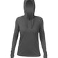 ANETIK T-shirts XS / Charcoal Heathered ANETIK - Women's Breeze Tech Hooded T-Shirt