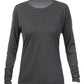 ANETIK T-shirts XS / Charcoal Heathered ANETIK - Women's Breeze Tech Long Sleeve T-Shirt