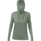 ANETIK T-shirts XS / Dark Olive Heathered ANETIK - Women's Breeze Tech Hooded T-Shirt