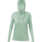 ANETIK T-shirts XS / Olive Heathered ANETIK - Women's Breeze Tech Hooded T-Shirt