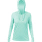 ANETIK T-shirts XS / Seafoam Heathered ANETIK - Women's Breeze Tech Hooded T-Shirt