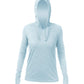 ANETIK T-shirts XS / Sky Heathered ANETIK - Women's Breeze Tech Hooded T-Shirt