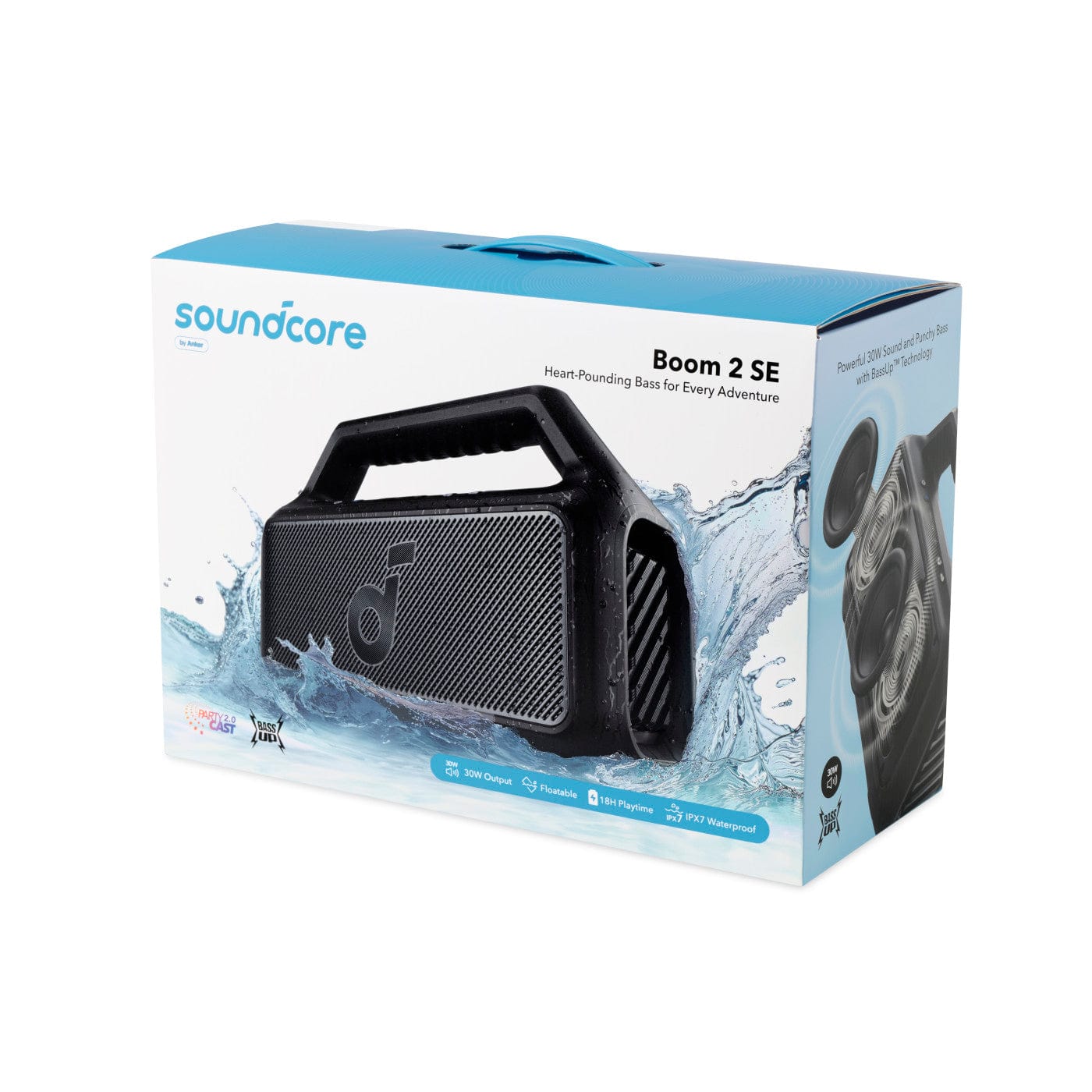 Anker Accessories One Size / Black Anker - Soundcore Boom 2