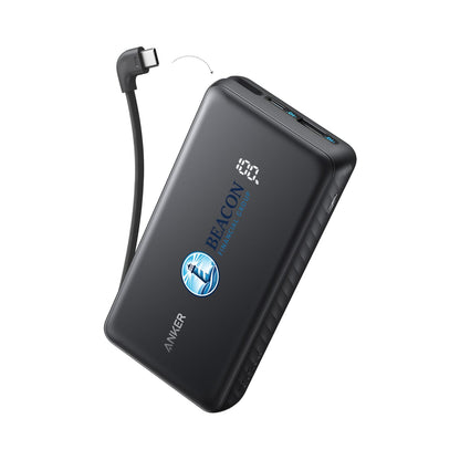 Anker - Zolo Power Bank (20K, 22.5W, Built-In USB-C Cable)