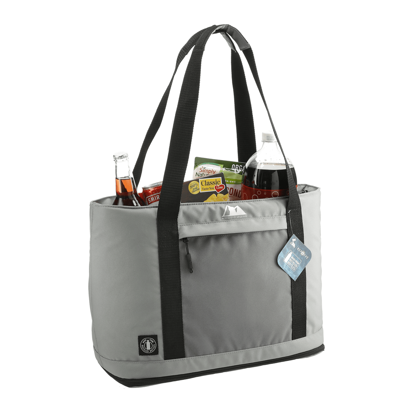 Arctic Zone Bags One Size / Grey Arctic Zone - Repreve® 25-50 Can Expandable Cooler