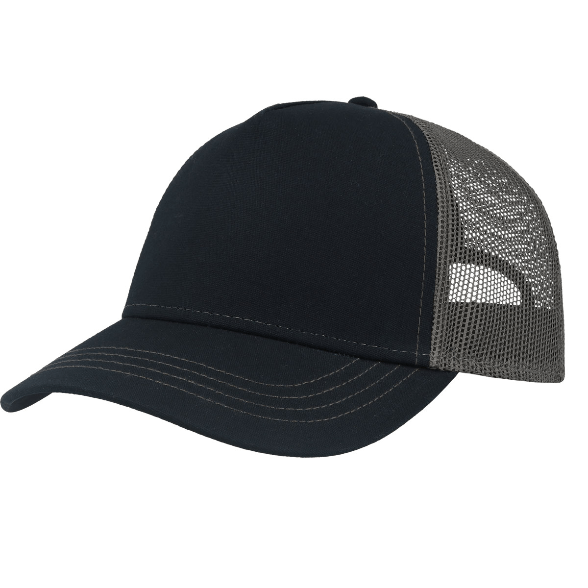 Atlantis Headwear Headwear Adjustable / Navy/Dark Grey Atlantis Headwear - Sustainable Canvas Cap