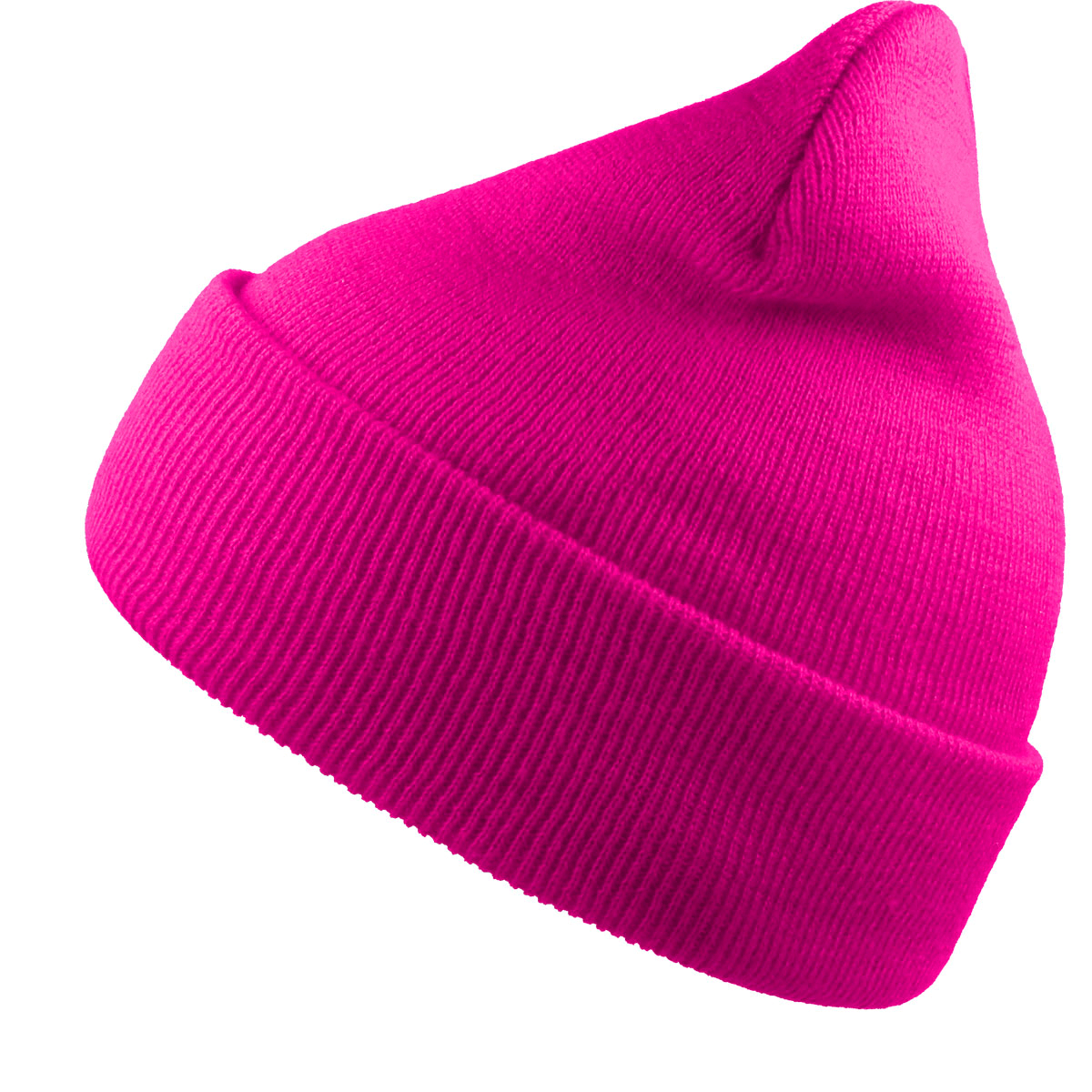 Atlantis Headwear Headwear One Size / Fuchsia Pink Atlantis Headwear - Sustainable 12" Knit Beanie