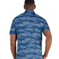 Bad Birdie Polos Bad Birdie - Men's Frostbite Azure Polo