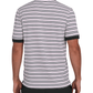 Bad Birdie Polos Bad Birdie - Men's Ridge Performance Stripe Polo