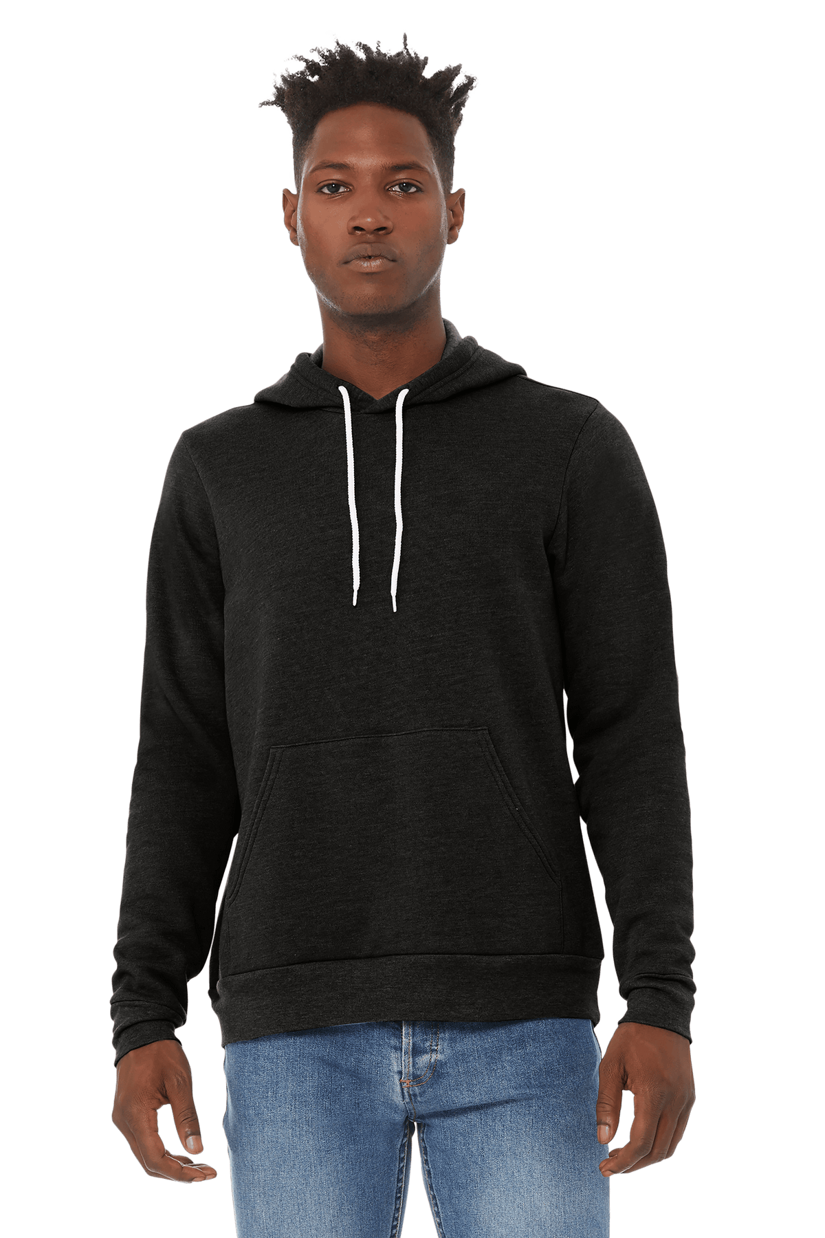 Bella + Canvas Sweatshirts XS / Black Heather Bella + Canvas - Sponge Fleece Hoodie