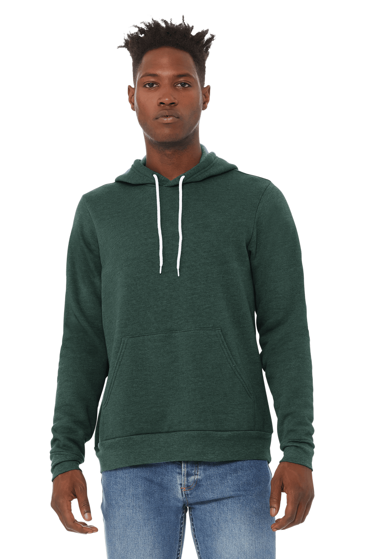 Bella + Canvas Sweatshirts XS / Heather Forest Bella + Canvas - Sponge Fleece Hoodie