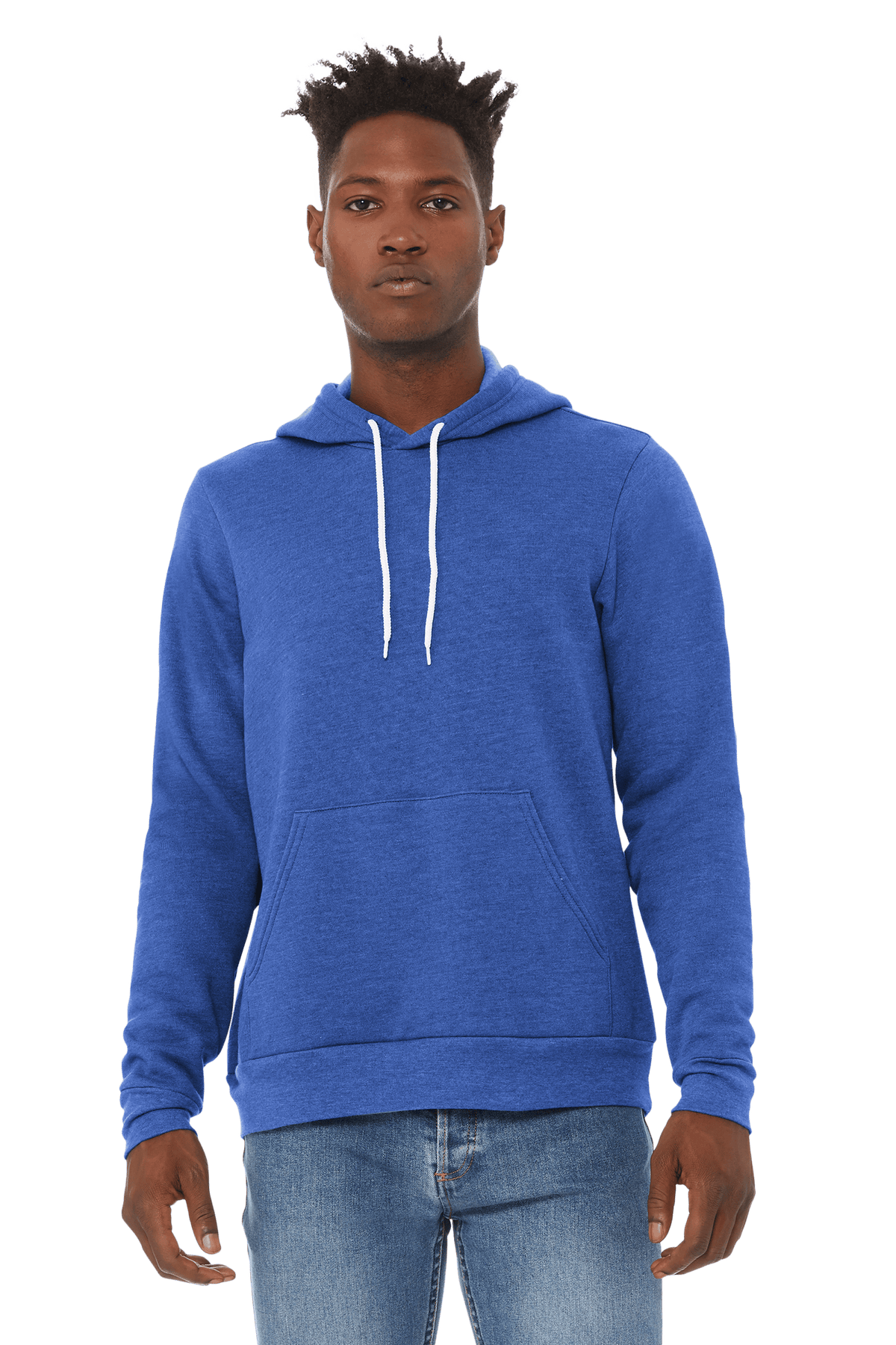 Bella + Canvas Sweatshirts XS / Heather True Royal Bella + Canvas - Sponge Fleece Hoodie