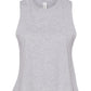 Bella + Canvas T-Shirts S / Athletic Heather Bella + Canvas - Women's Racerback Crop Tank