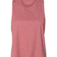 Bella + Canvas T-Shirts S / Heather Mauve Bella + Canvas - Women's Racerback Crop Tank