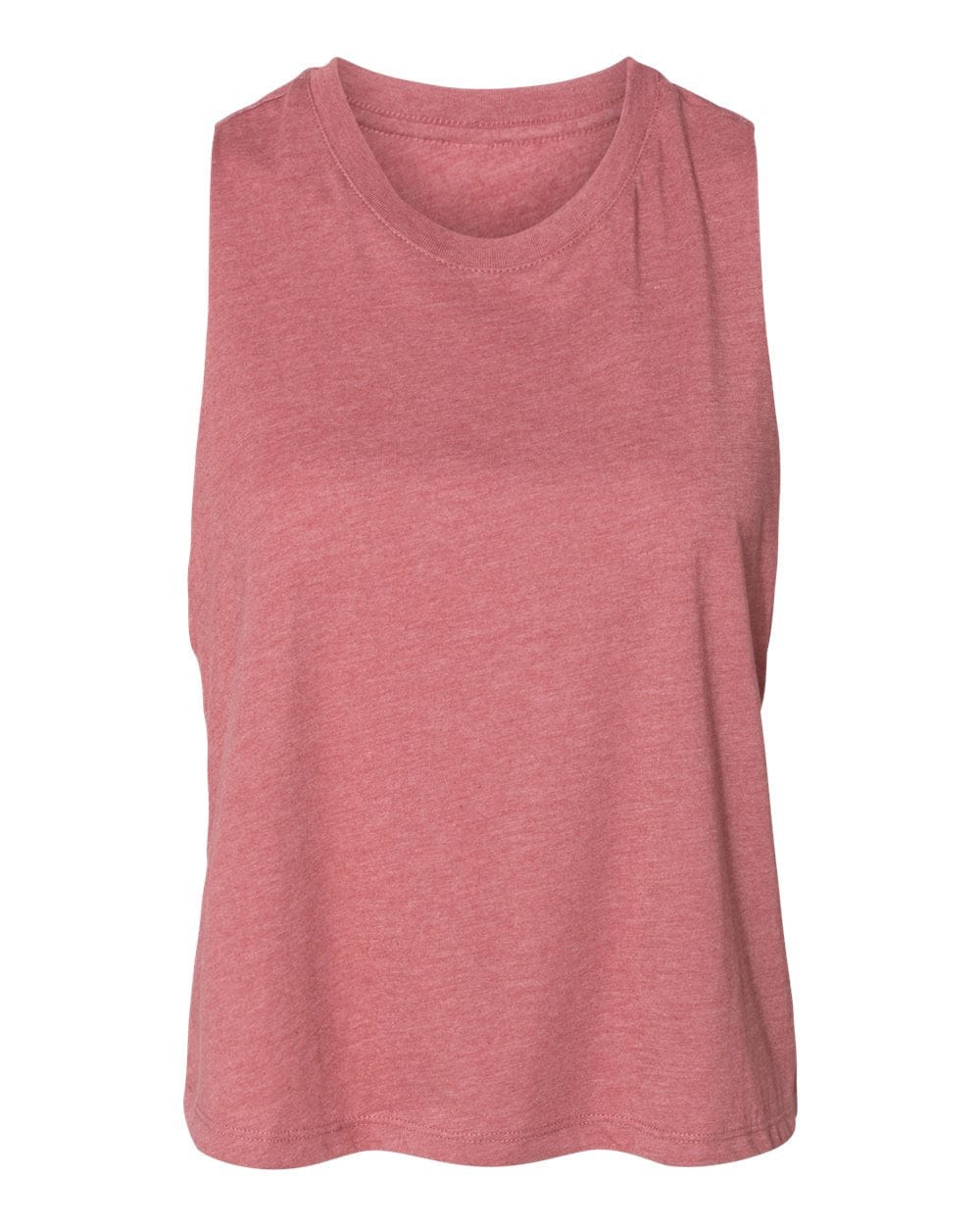 Bella + Canvas T-Shirts S / Heather Mauve Bella + Canvas - Women's Racerback Crop Tank
