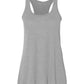 Bella + Canvas T-Shirts XS / Athletic Heather Bella + Canvas - Women's Flowy Racerback Tank