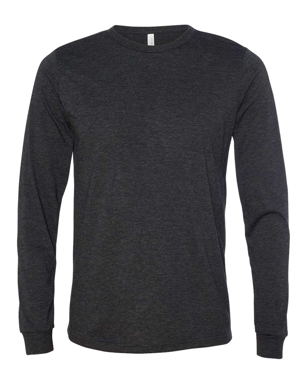 Bella + Canvas T-Shirts XS / Charcoal Black Triblend Bella + Canvas - Triblend Long Sleeve Tee