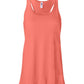 Bella + Canvas T-Shirts XS / Coral Bella + Canvas - Women's Flowy Racerback Tank