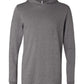 Bella + Canvas T-Shirts XS / Deep Heather Bella + Canvas - Jersey Long Sleeve Hoodie
