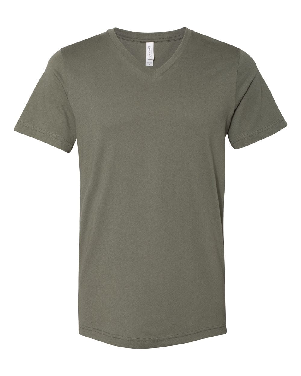 Bella + Canvas T-Shirts XS / Military Green Bella + Canvas - Jersey V-neck T-Shirt