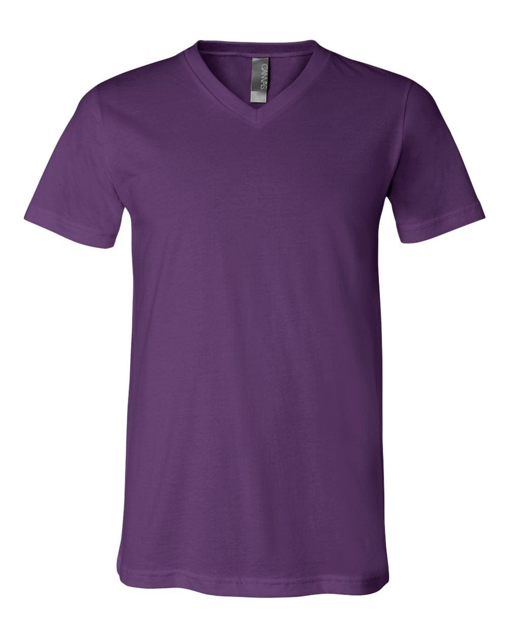 Bella + Canvas T-Shirts XS / Team Purple Bella + Canvas - Jersey V-neck T-Shirt