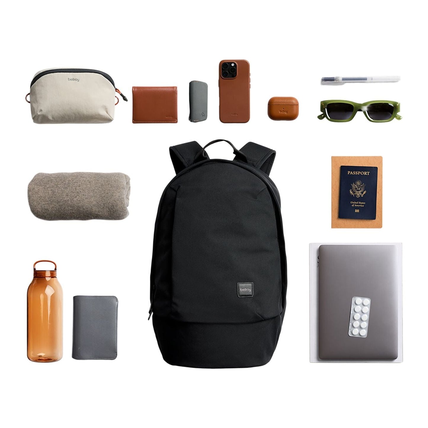 Bellroy Bags One Size / Black Bellroy - Classic 16" Computer Backpack - 3rd Edition