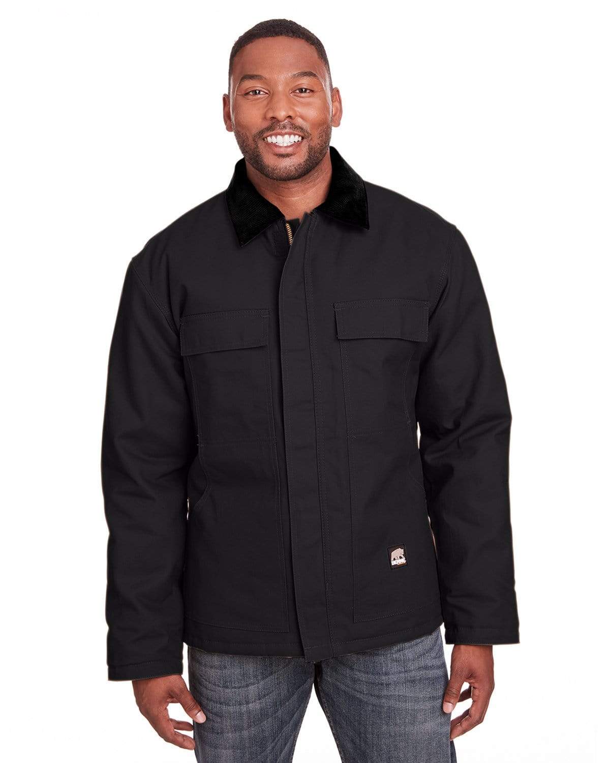 Berne Outerwear S / Black Berne - Men's Heritage Duck Chore Coat