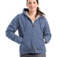 Berne Outerwear S / Steel Blue Berne - Women's Sherpa-Lined Softstone Duck Hooded Jacket