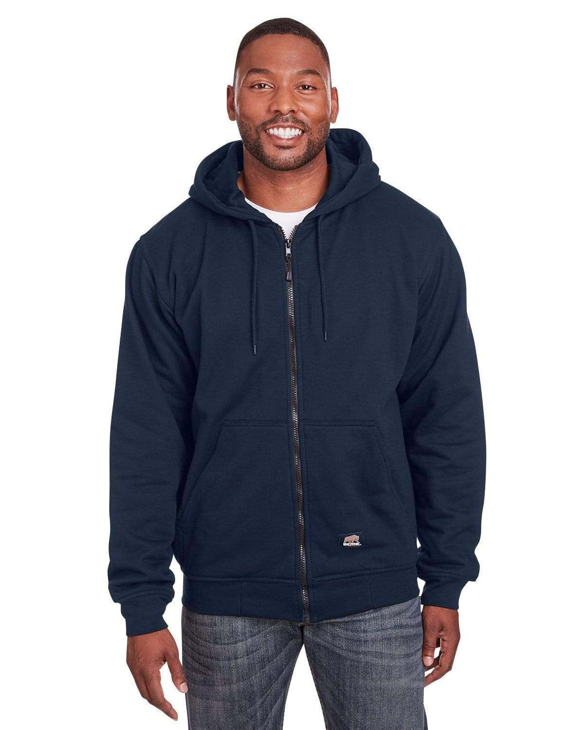 Berne Sweatshirts Berne - Men's Heritage Thermal-Lined Full-Zip Hooded Sweatshirt