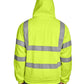 Berne Sweatshirts Berne - Men's Hi-Vis Type R Class 3 Lined Hooded Sweatshirt