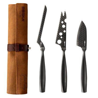 BOSKA Home & Office One Size / Black Boska - Cheese Knife Set Monaco+ Dark