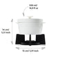 BOSKA Home & Office One Size / White BOSKA - Cheese Baker