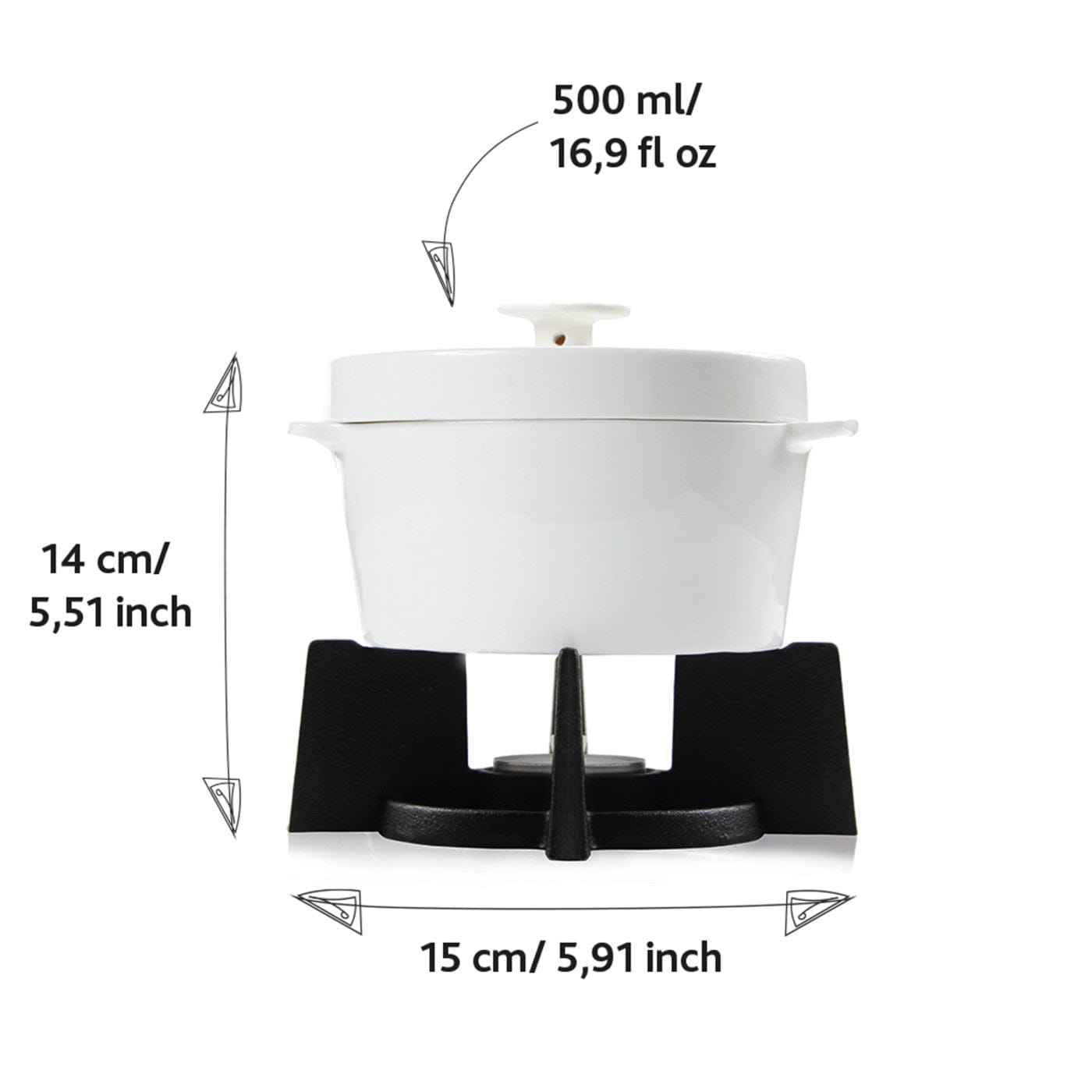 BOSKA Home & Office One Size / White BOSKA - Cheese Baker