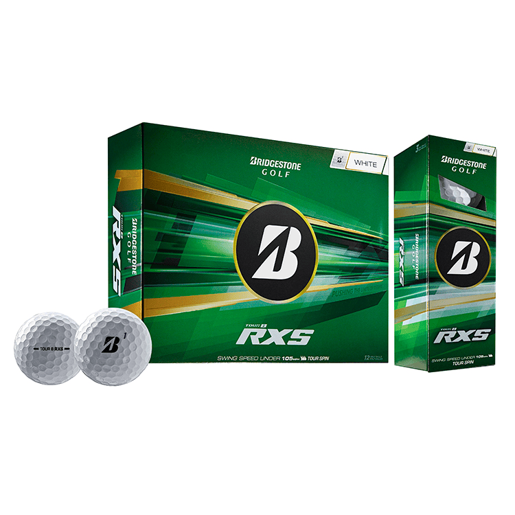 Bridgestone Golf Balls Dozen / White Bridgestone - Custom Tour B RXS White Box Dozen