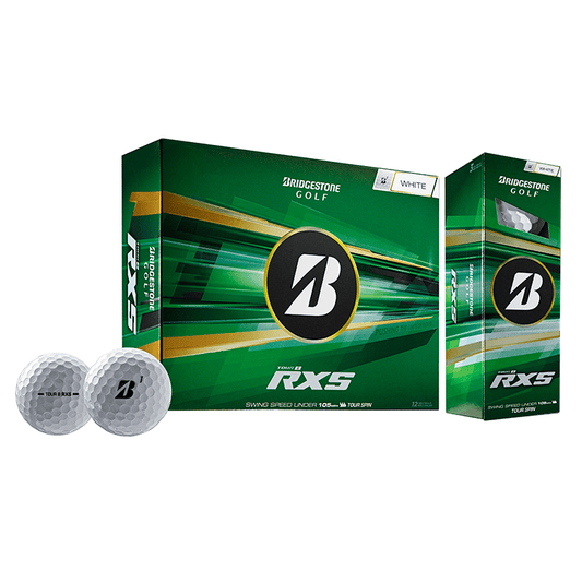 Bridgestone Golf Balls Dozen / White Bridgestone - Custom Tour B RXS White Box Dozen