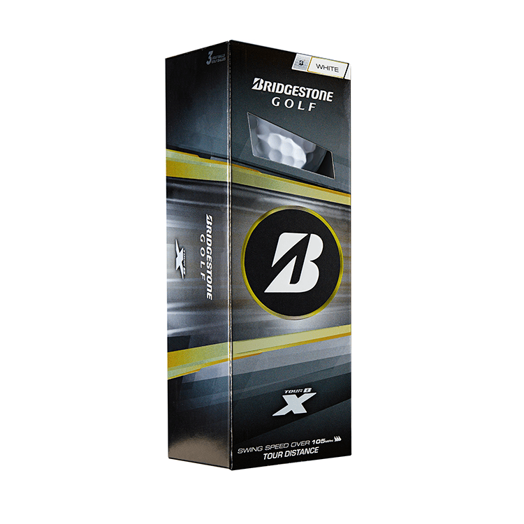 Bridgestone Golf Balls Dozen / White Bridgestone - Custom Tour B X White Box Dozen