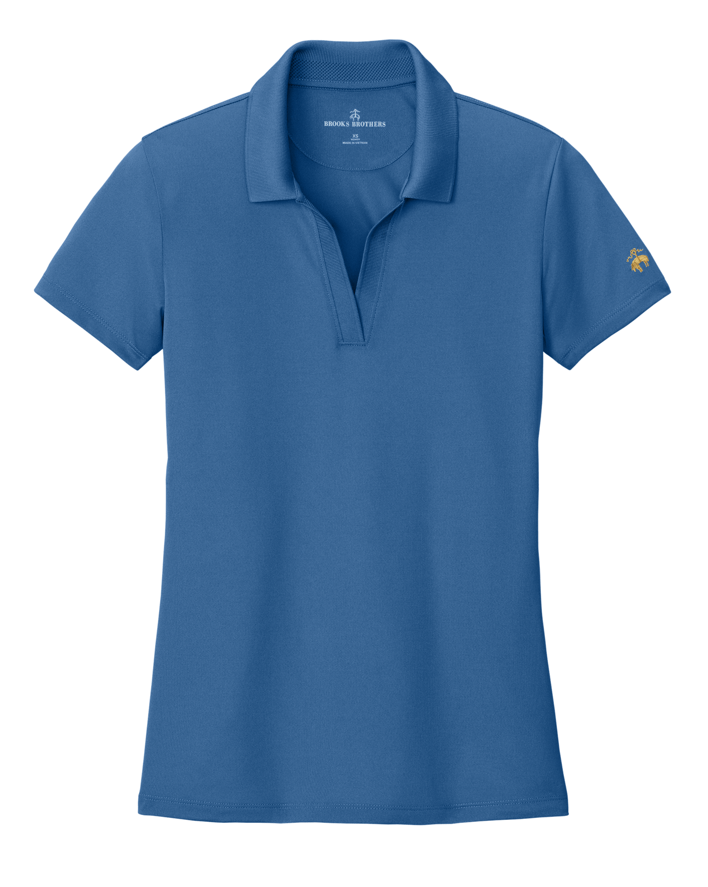 Brooks Brothers Polos XS / Charter Blue Brooks Brothers - Women's Mesh Pique Performance Polo
