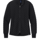 Brooks Brothers Sweaters XS / Deep Black Brooks Brothers - Women's Diamond Quilt Full-Zip