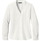 Brooks Brothers - Women's Long Sleeve Ruffle Collar Blouse