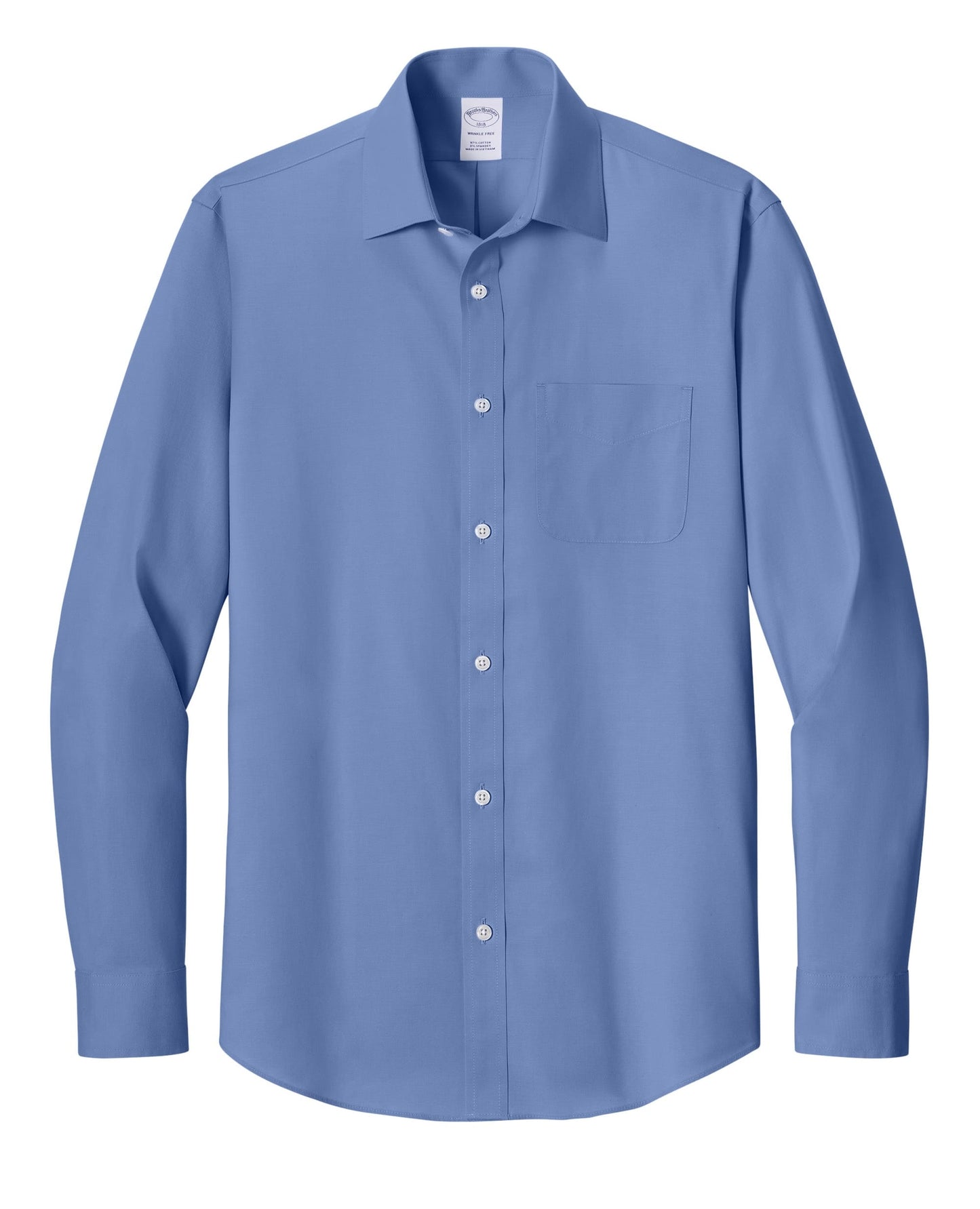 Brooks Brothers - Men's Wrinkle-Free Stretch Pinpoint Spread Collar Shirt