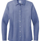 Brooks Brothers Woven Shirts XS / Cobalt Blue Brooks Brothers - Women's Wrinkle-Free Stretch Pinpoint Shirt