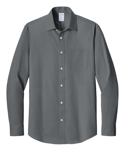 Brooks Brothers - Men's Wrinkle-Free Stretch Pinpoint Spread Collar Shirt