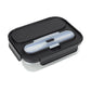 BUILT Bags One Size / Black BUILT - 2 Compartment Bento Lunch Box w/Ice Pack